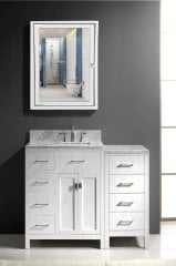 Takı Dolabı - First Mobilya - Gül - Çok Amaçlı - Aynalı Takı Dolabı