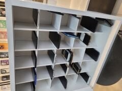 First Mobilya - Cep Telefonu Saklama Kabini - Kabin 3 - 10x10 - 25 lik - BEYAZ