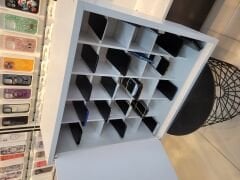 First Mobilya - Cep Telefonu Saklama Kabini - Kabin 3 - 10x10 - 25 lik - BEYAZ