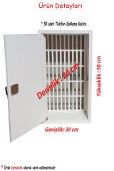 First Mobilya - Cep Telefonu Saklama Kabini - BEYAZ