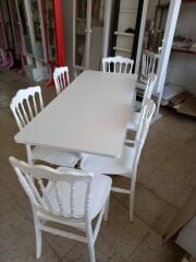 First Mobilya - Üsküdar - Hediyelik - çok amaçlı - Katlanır Masa - Beyaz