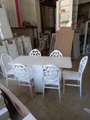 First Mobilya - Üsküdar - Hediyelik - çok amaçlı - Katlanır Masa - Beyaz