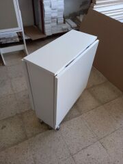 First Mobilya - Üsküdar - Hediyelik - çok amaçlı - Katlanır Masa - Beyaz